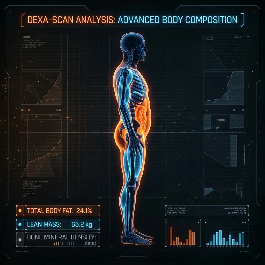 Illustration representing Body Fat Percentage by Age: The Complete Reference Guide (2026)