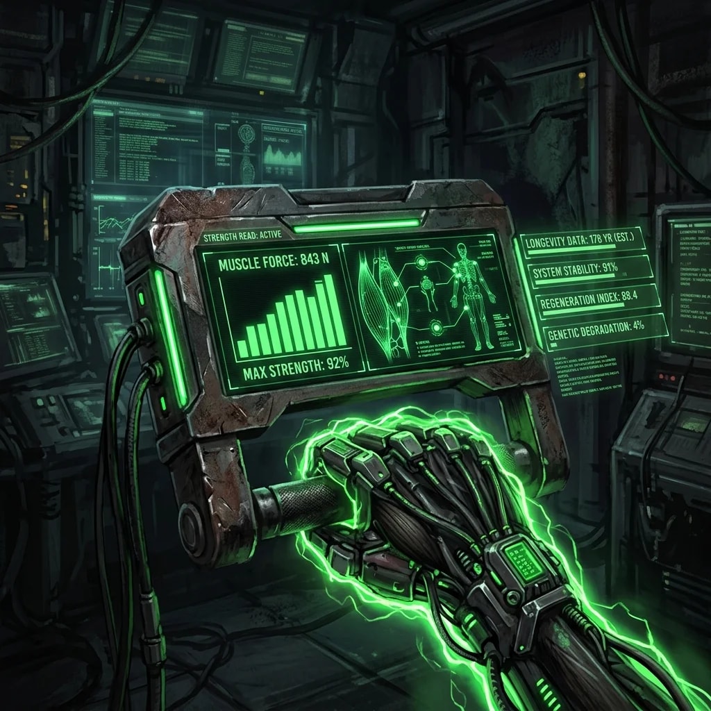 Illustration representing Grip Strength: The Surprising Predictor of Longevity and How to Test Yours