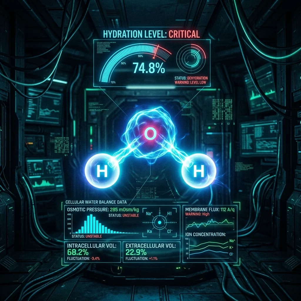 Illustration representing How Much Water Should I Drink Per Day? The Complete Hydration Calculator
