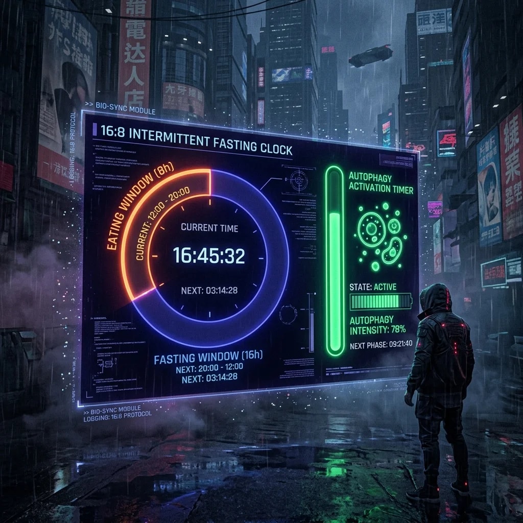 Illustration representing Intermittent Fasting Benefits: What the Science Actually Shows