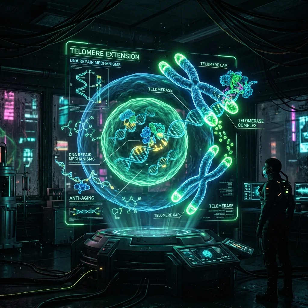 Illustration representing How to Slow Down Aging: 9 Science-Backed Strategies That Actually Work