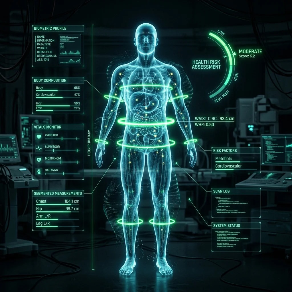Illustration representing Waist-to-Height Ratio: The Health Metric That Beats BMI