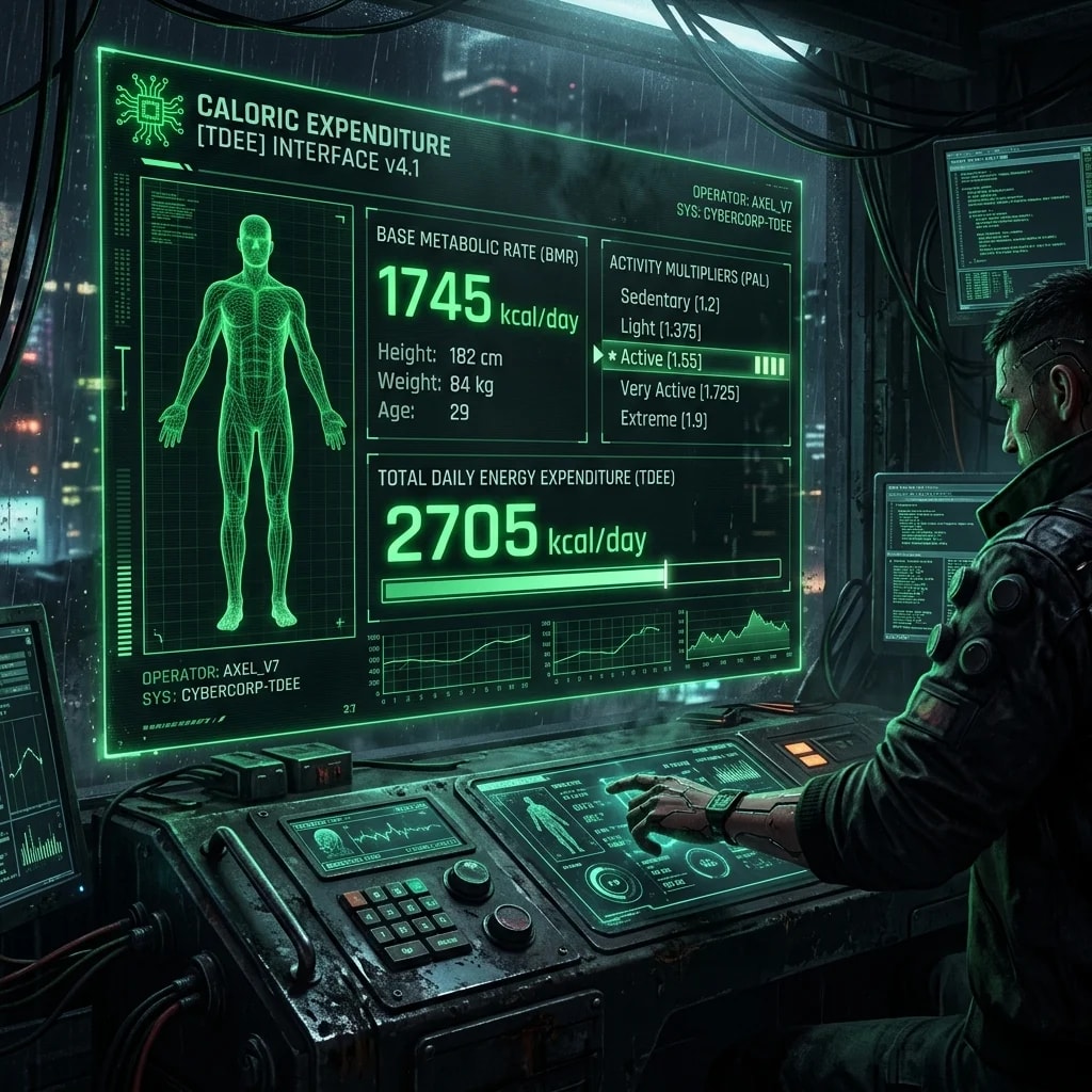 Illustration representing TDEE Calculator: How Many Calories Do You Actually Need Per Day?